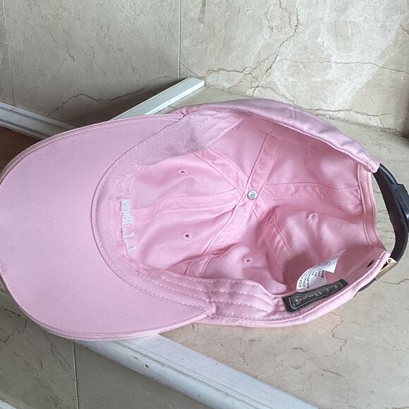 LLBean Unisex Baseball Hat LED Lighted Pathfinder Pink Strapback Preppy Gorpcore - Picture 9 of 14